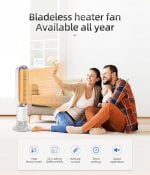 AIR COOLING & HEATING BLADELES FAN 34